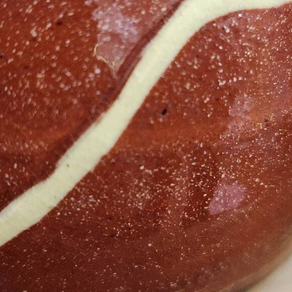 Dorothy Long Redware Vintage Pottery Turkey Bank Redware Pottery 1987 Redware - Picture 7 of 9